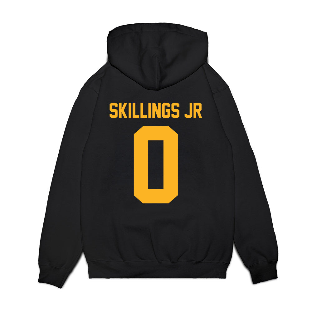 Baylor - NCAA Men's Basketball : Daniel Skillings Jr - Vintage Shersey Premium Hooded Sweatshirt-1