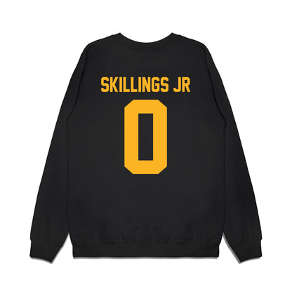 Baylor - NCAA Men's Basketball : Daniel Skillings Jr - Vintage Shersey Premium Crewneck Sweatshirt-1