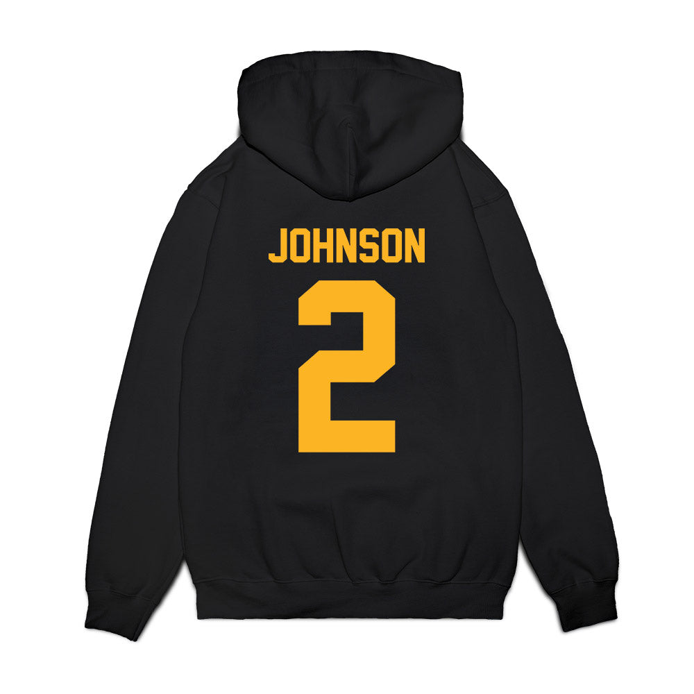Baylor - NCAA Women's Basketball : Kiersten Johnson - Vintage Shersey Premium Hooded Sweatshirt-1