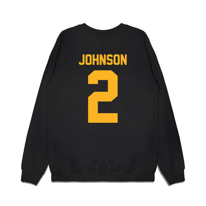 Baylor - NCAA Women's Basketball : Kiersten Johnson - Vintage Shersey Premium Crewneck Sweatshirt-1