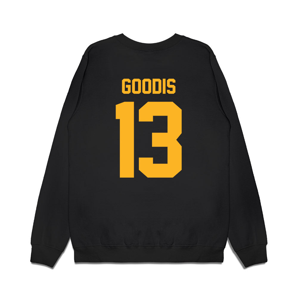 Baylor - NCAA Men's Basketball : James Goodis - Vintage Shersey Premium Crewneck Sweatshirt-1