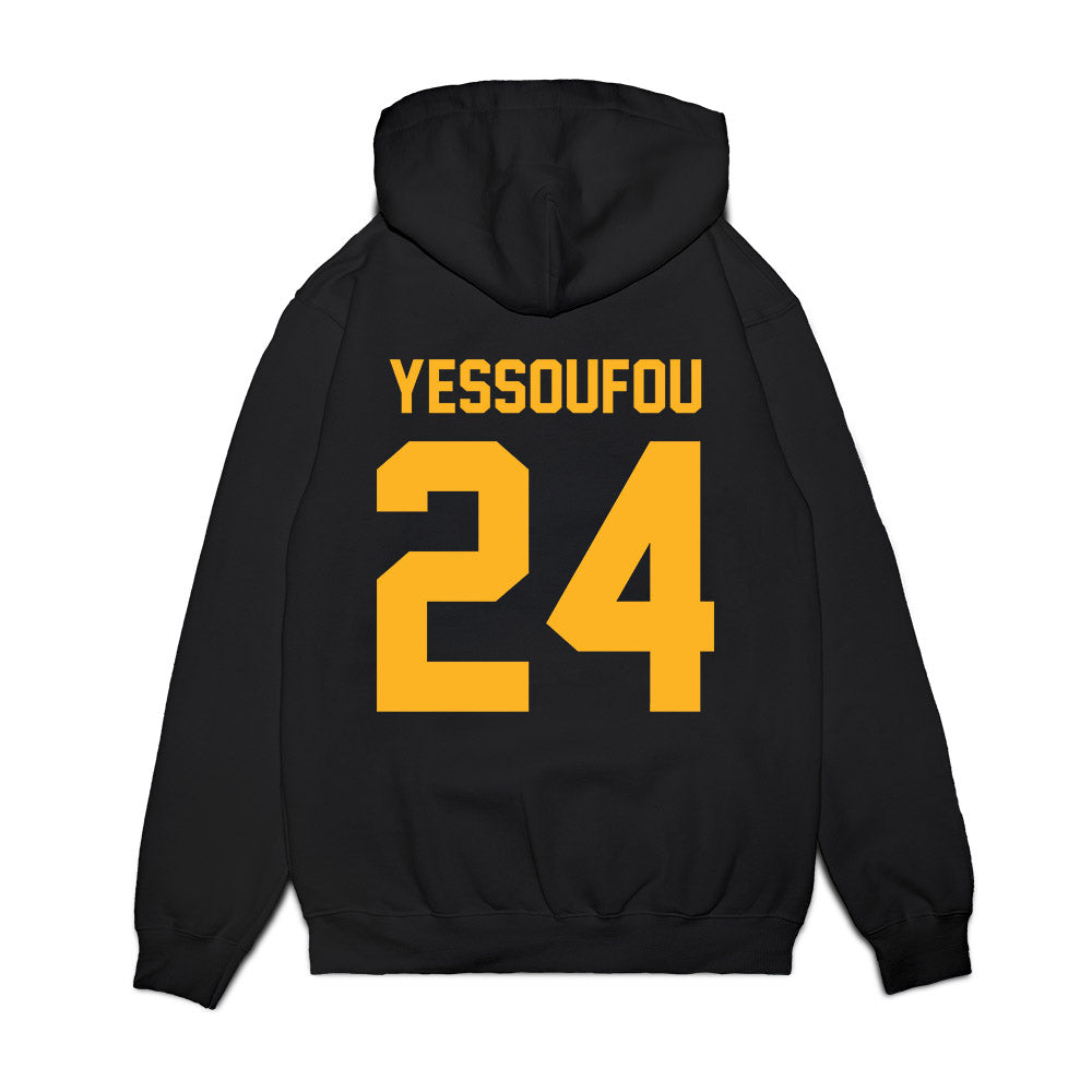 Baylor - NCAA Men's Basketball : Tounde Yessoufou - Vintage Shersey Premium Hooded Sweatshirt-1