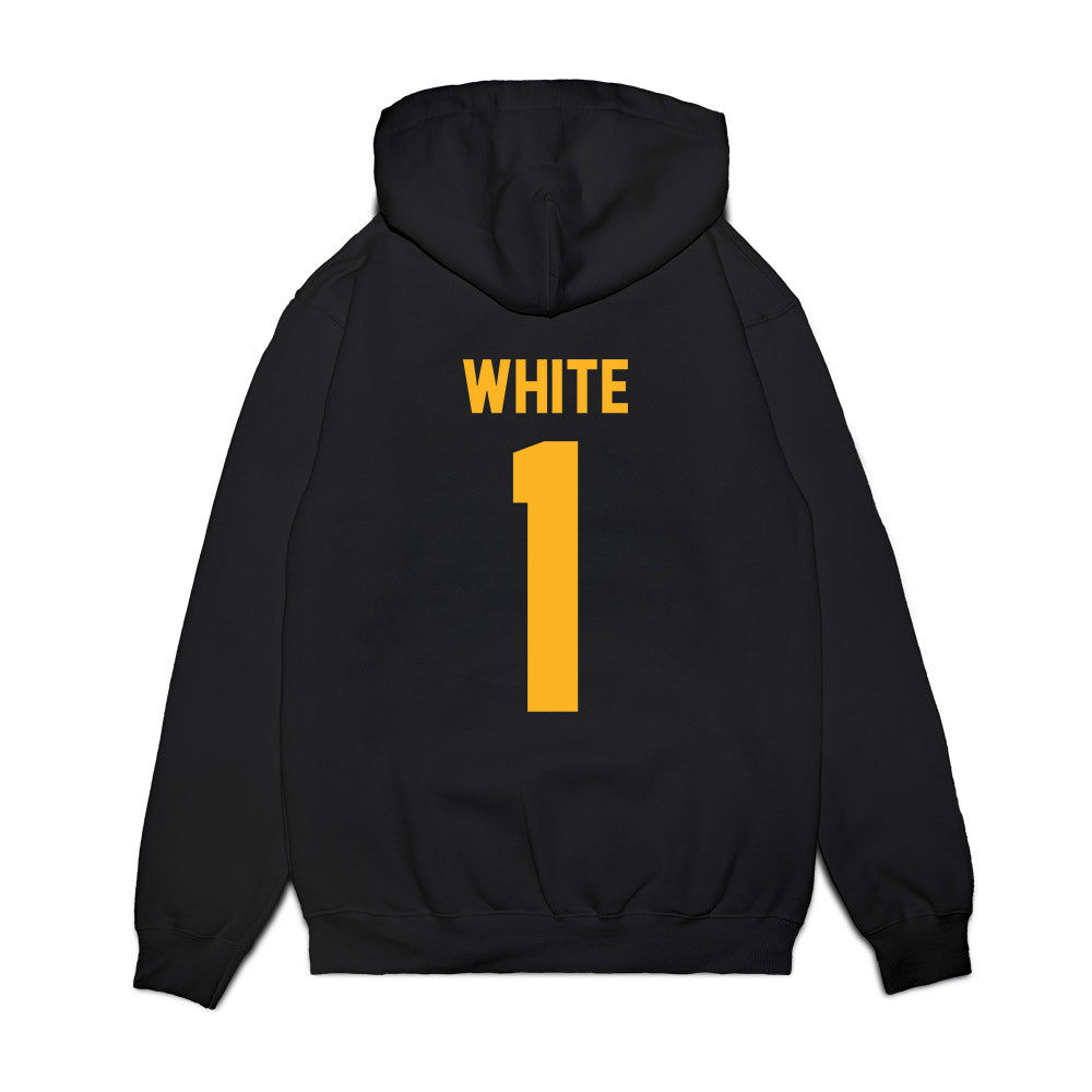Baylor - NCAA Men's Basketball : Jaylon White - Vintage Shersey Premium Hooded Sweatshirt-1