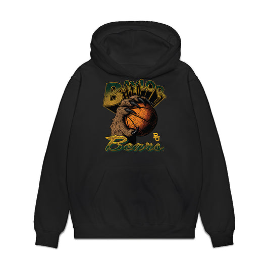 Baylor - NCAA Men's Basketball : James Goodis - Vintage Shersey Premium Hooded Sweatshirt-0