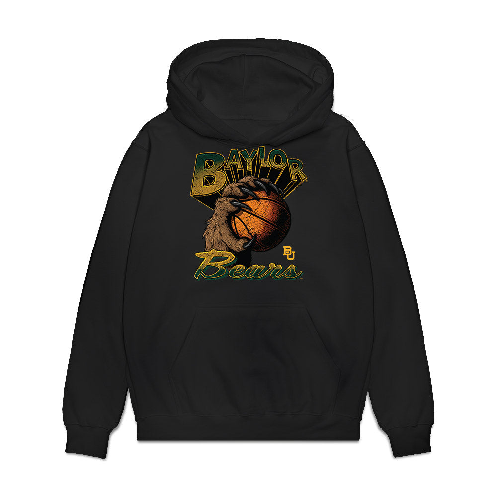 Baylor - NCAA Women's Basketball : Kayla Nelms - Vintage Shersey Premium Hooded Sweatshirt-0