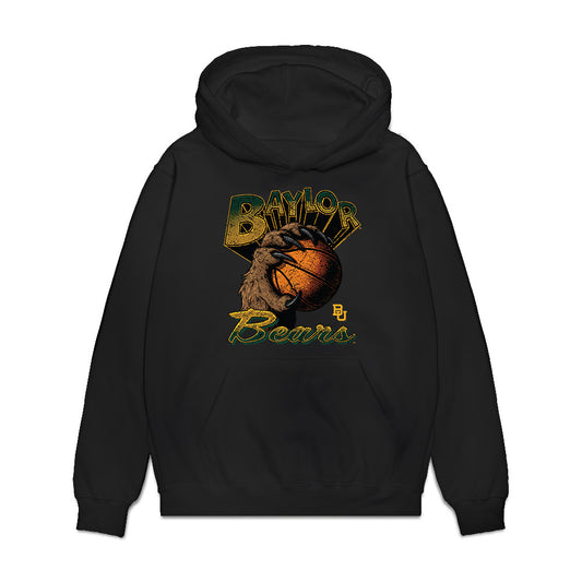 Baylor - NCAA Men's Basketball : Michael Rataj - Vintage Shersey Premium Hooded Sweatshirt-0