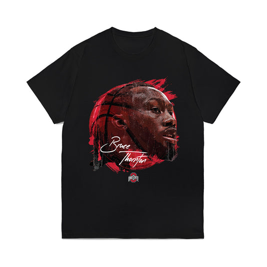Ohio State - NCAA Men's Basketball : Bruce Thornton - Game Face Comfort Colors T-Shirt-0
