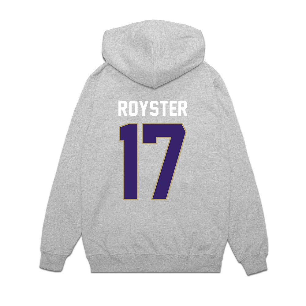 JMU - NCAA Football : Danny Royster - Vintage Football Premium Hooded Sweatshirt-1