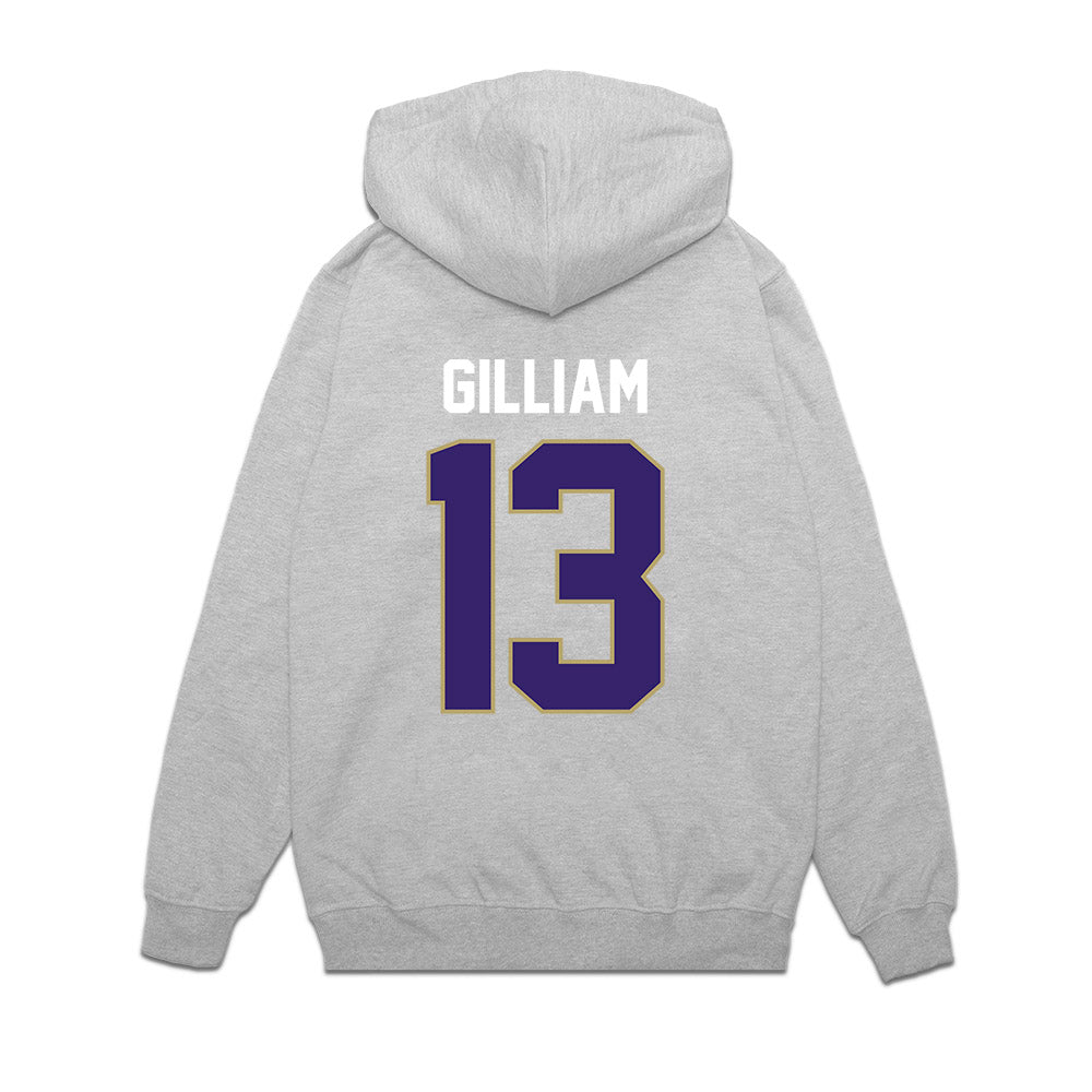 JMU - NCAA Football : Kacey Gilliam - Vintage Football Premium Hooded Sweatshirt-1