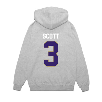 JMU - NCAA Football : Corey Scott - Vintage Football Premium Hooded Sweatshirt-1
