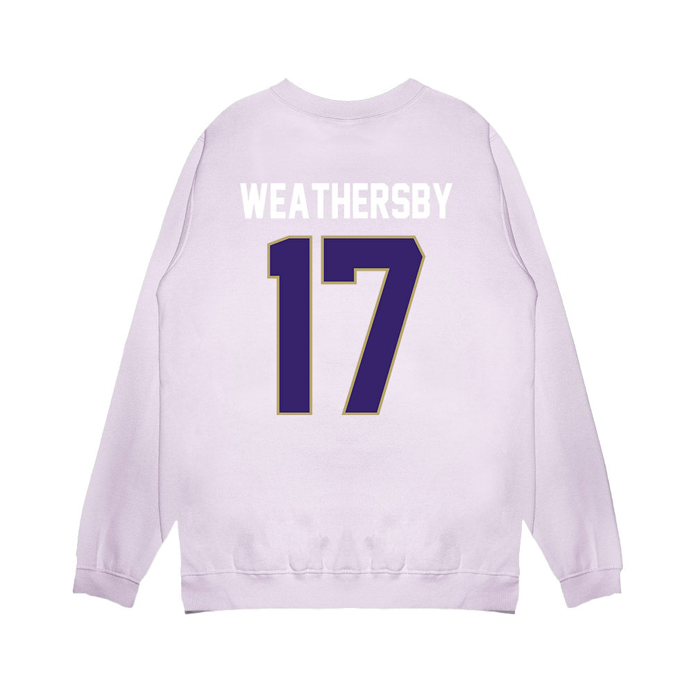 JMU - NCAA Football : Gannon Weathersby - Vintage Football Premium Crewneck Sweatshirt-1