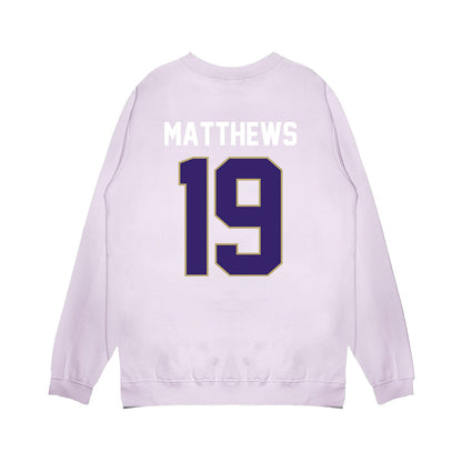 JMU - NCAA Football : Micah Matthews - Vintage Football Premium Crewneck Sweatshirt-1