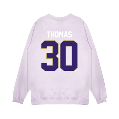 JMU - NCAA Football : Dkwan Thomas - Vintage Football Premium Crewneck Sweatshirt-1
