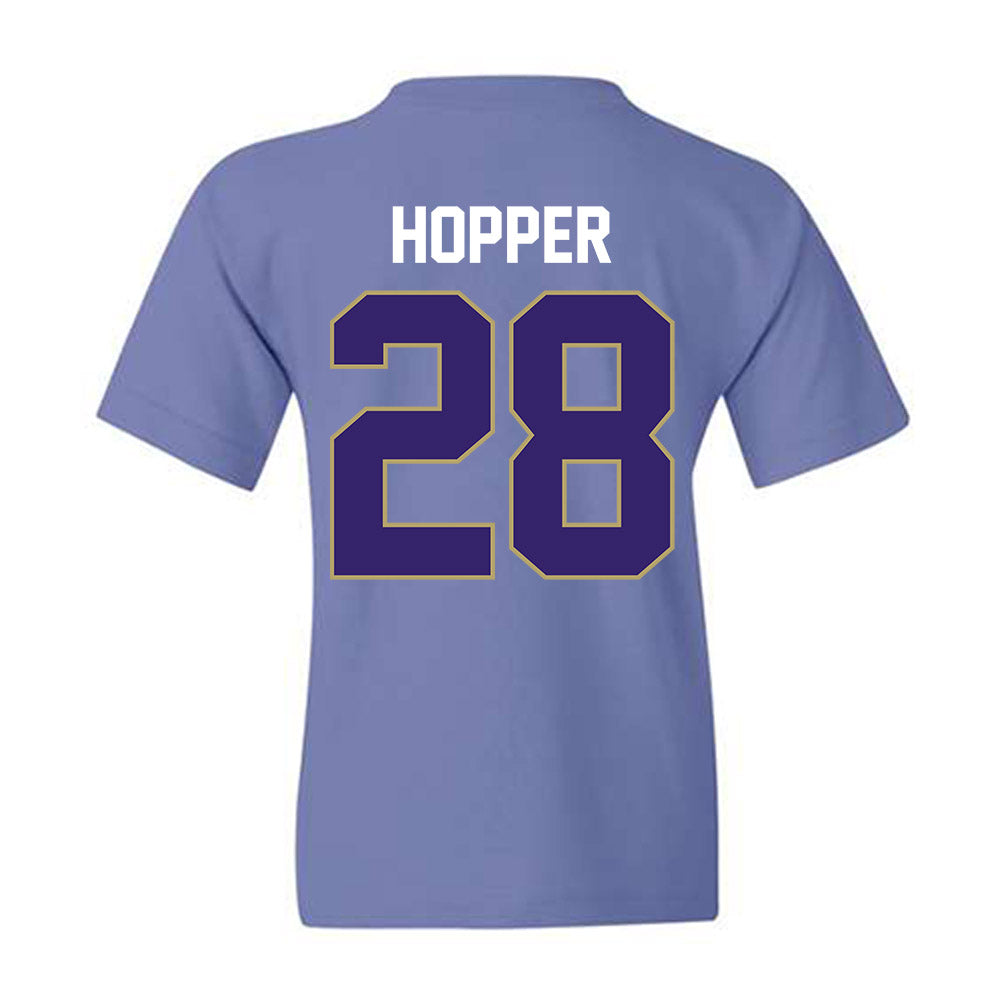 JMU - NCAA Football : Tyjai Hopper - Vintage Football Youth T-Shirt-1