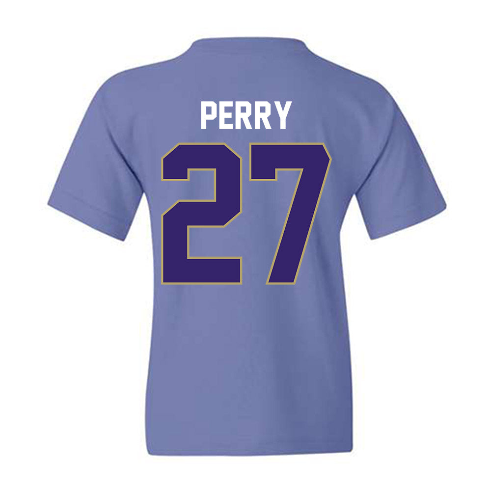 JMU - NCAA Football : Josiah Perry - Vintage Football Youth T-Shirt-1