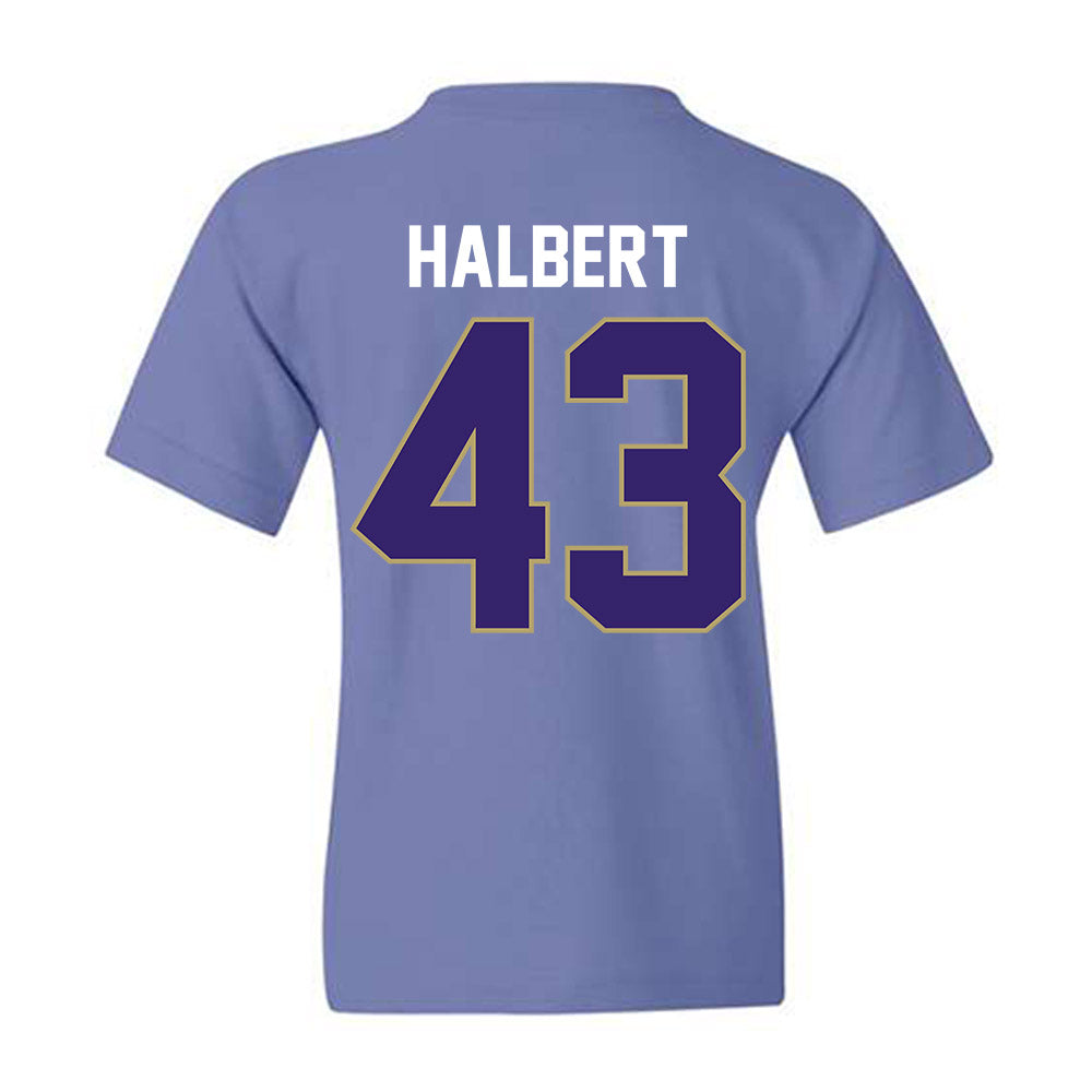 JMU - NCAA Football : Miles Halbert - Vintage Football Youth T-Shirt-1