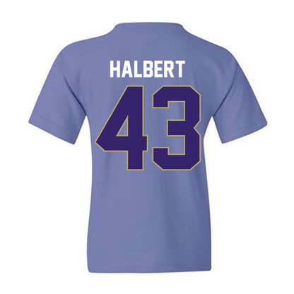 JMU - NCAA Football : Miles Halbert - Vintage Football Youth T-Shirt-1