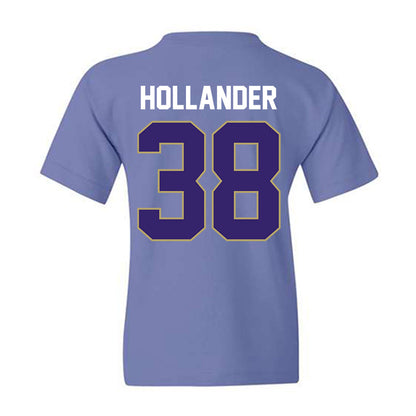 JMU - NCAA Football : Stephen Hollander - Vintage Football Youth T-Shirt-1