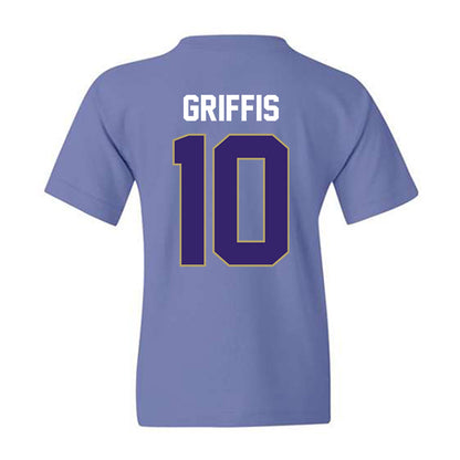 JMU - NCAA Football : Brett Griffis - Vintage Football Youth T-Shirt-1