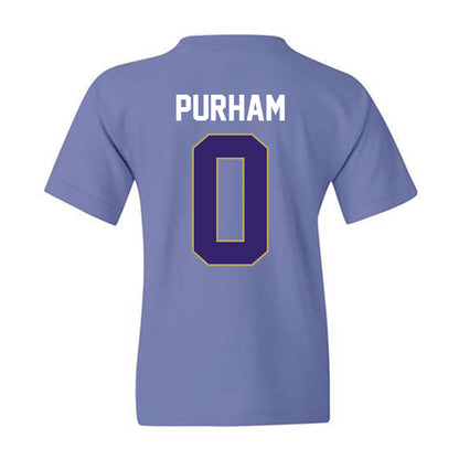 JMU - NCAA Football : Mason Purham - Vintage Football Youth T-Shirt-1