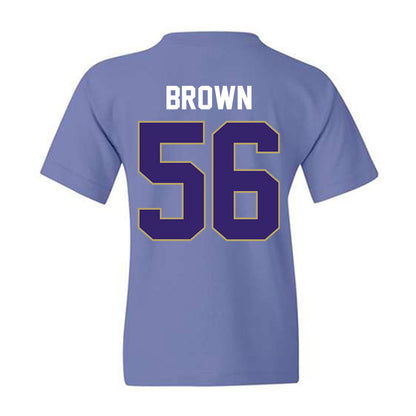 JMU - NCAA Football : Tyler Brown - Vintage Football Youth T-Shirt-1