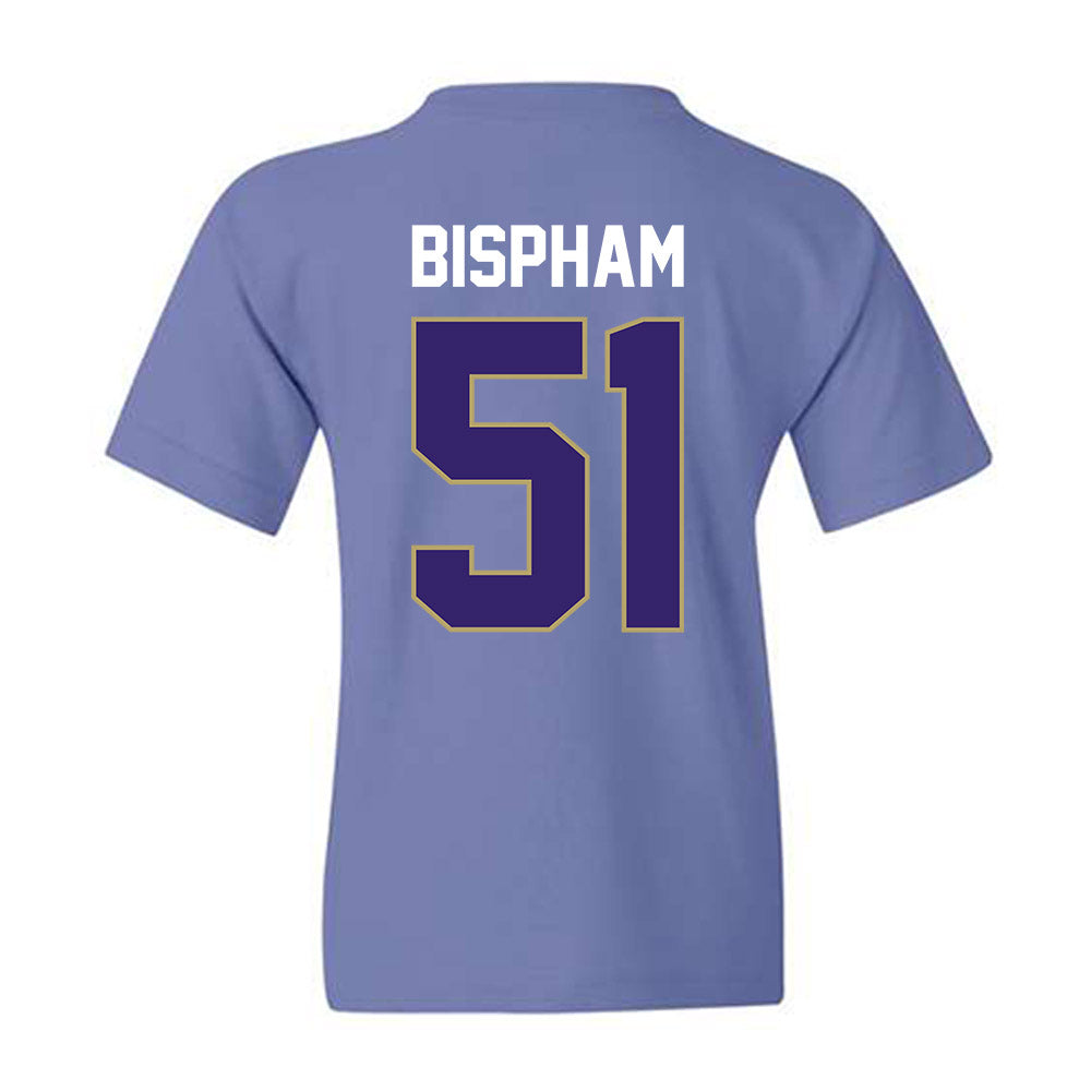 JMU - NCAA Football : Christopher Bispham - Vintage Football Youth T-Shirt-1