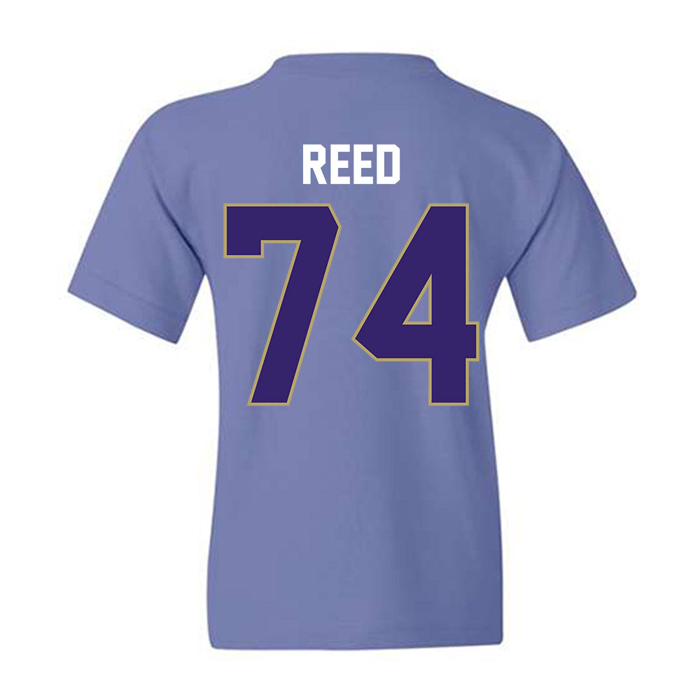 JMU - NCAA Football : Sani Reed - Vintage Football Youth T-Shirt-1