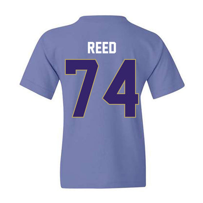 JMU - NCAA Football : Sani Reed - Vintage Football Youth T-Shirt-1