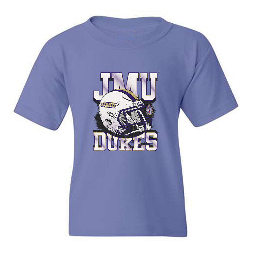 JMU - NCAA Football : KD Mosley - Vintage Football Youth T-Shirt-0