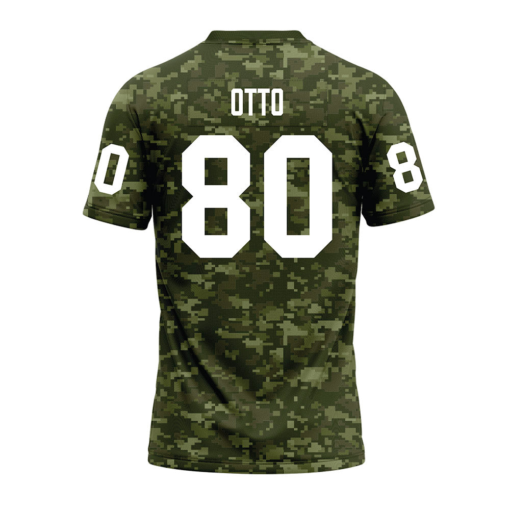 Tarleton State - NCAA Football : Dawson Otto - Military Green Camo Premium Football Jersey-1