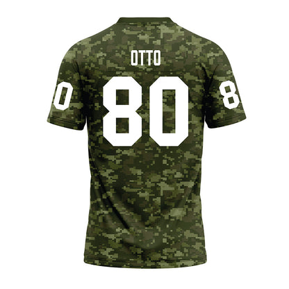 Tarleton State - NCAA Football : Dawson Otto - Military Green Camo Premium Football Jersey-1