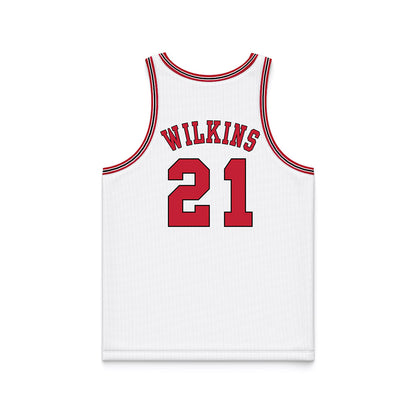 Georgia - NCAA Men's Basketball : Kanon Catchings - White Basketball Jersey-1