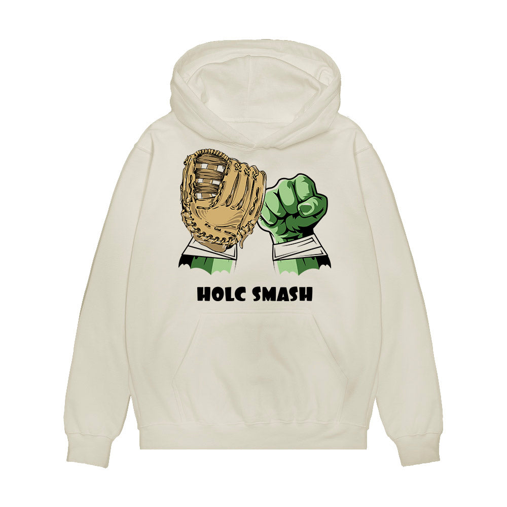 Vanderbilt - NCAA Baseball : Braden Holcomb - Holc Smash Graphic Tee Premium Hooded Sweatshirt-0