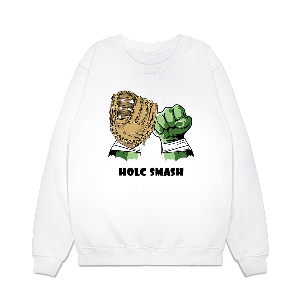 Vanderbilt - NCAA Baseball : Braden Holcomb - Holc Smash Graphic Tee Premium Crewneck Sweatshirt-0