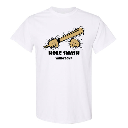 Vanderbilt - NCAA Baseball : Braden Holcomb - Holc Smash T-Shirt-0