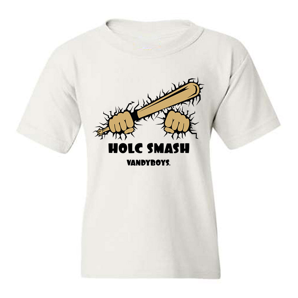 Vanderbilt - NCAA Baseball : Braden Holcomb - Holc Smash Youth T-Shirt-0