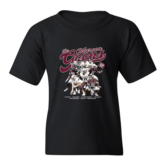 Texas A&M - NCAA Football : - The Maroon Goons Youth T-Shirt-0