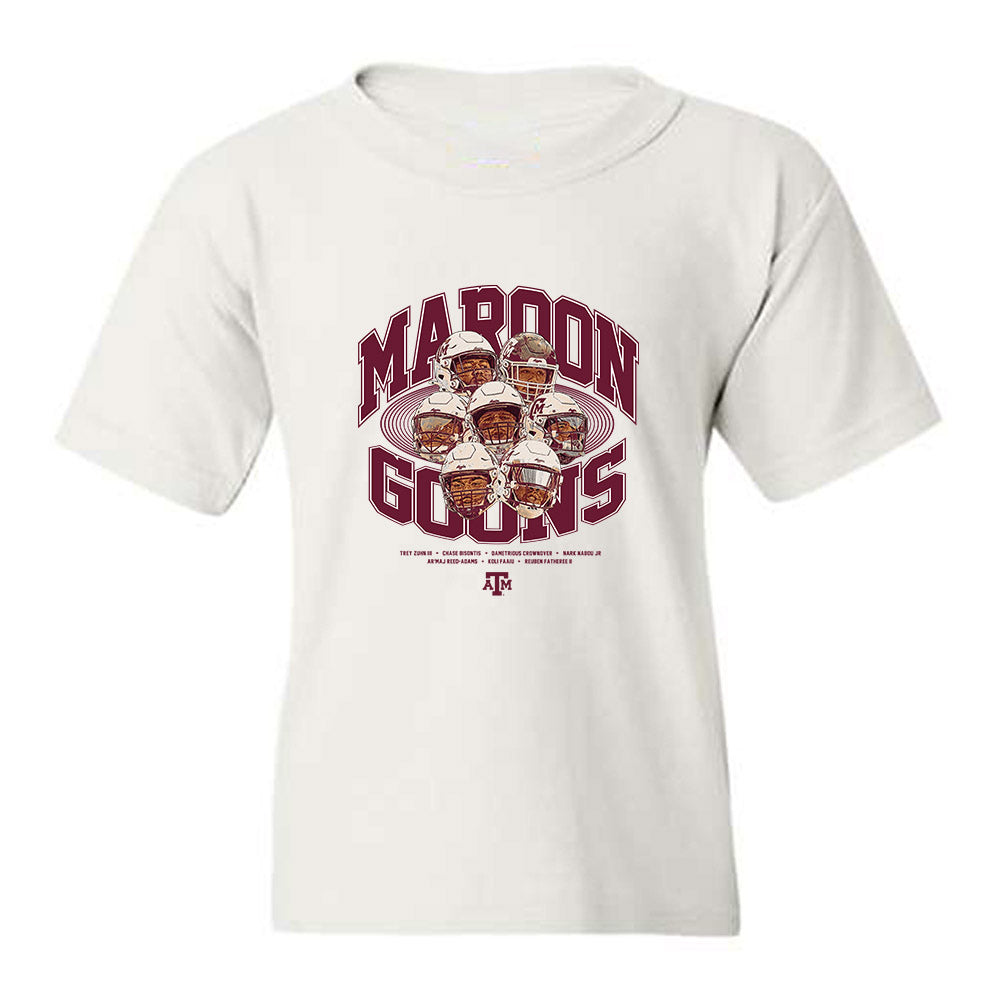 Texas A&M - NCAA Football : - The Maroon Goons Youth T-Shirt-0