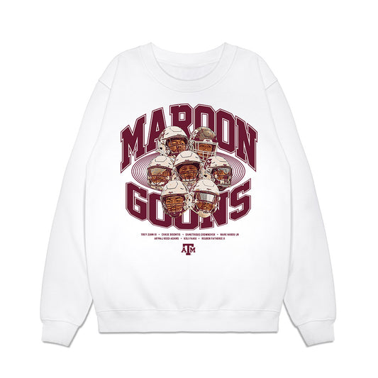 Texas A&M - NCAA Football : - The Maroon Goons Premium Crewneck Sweatshirt-0