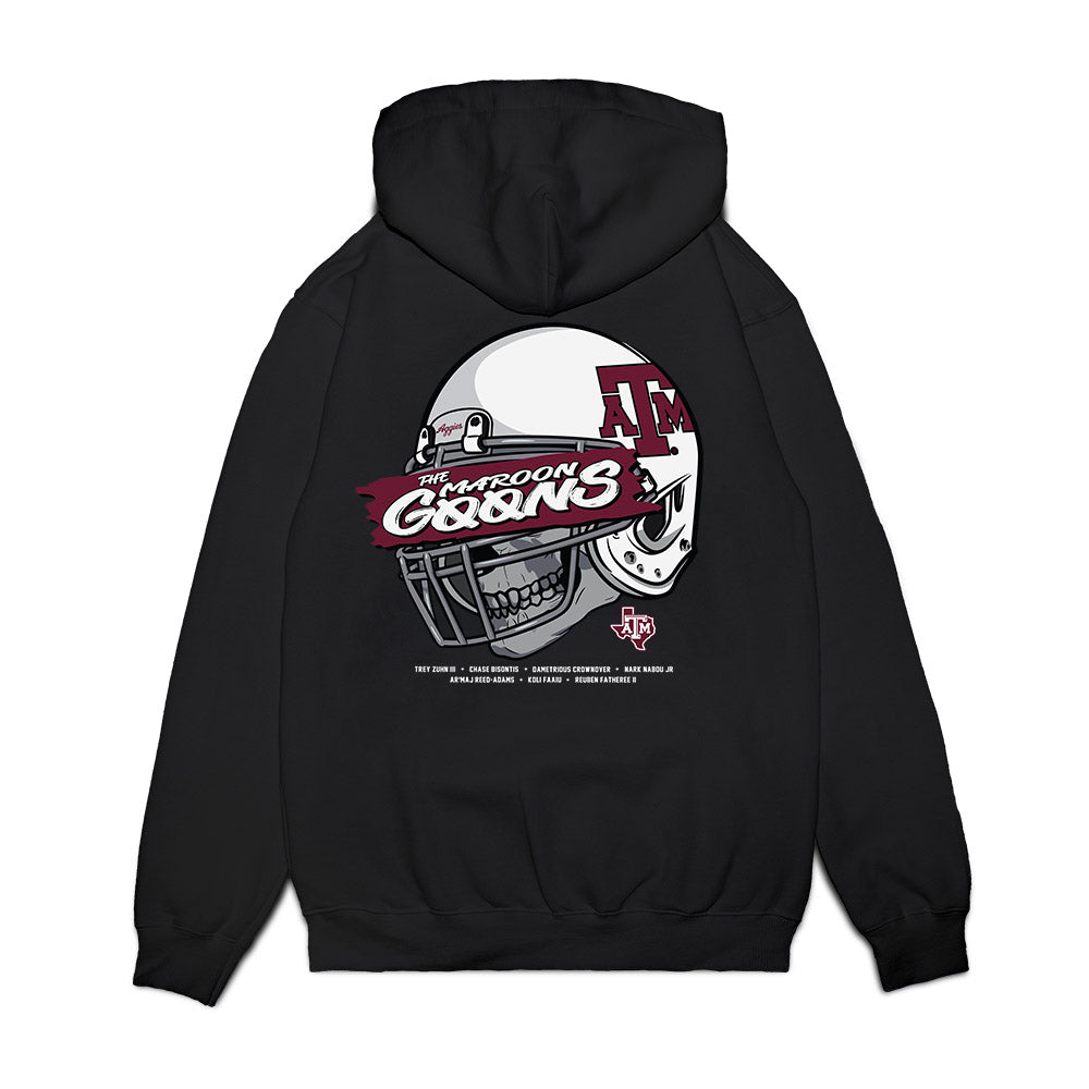Texas A&M - NCAA Football : - The Maroon Goons Premium Hooded Sweatshirt-1