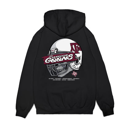 Texas A&M - NCAA Football : - The Maroon Goons Premium Hooded Sweatshirt-1