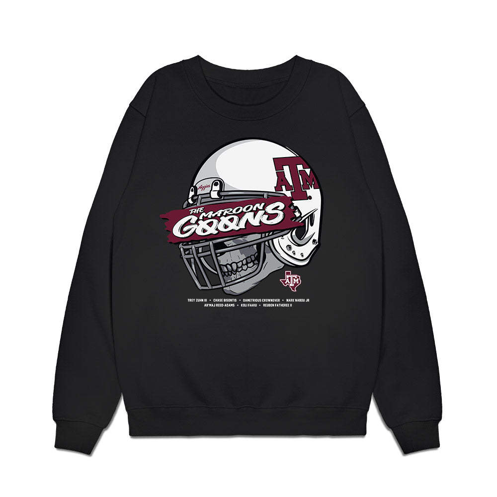 Texas A&M - NCAA Football : - The Maroon Goons Premium Crewneck Sweatshirt-0