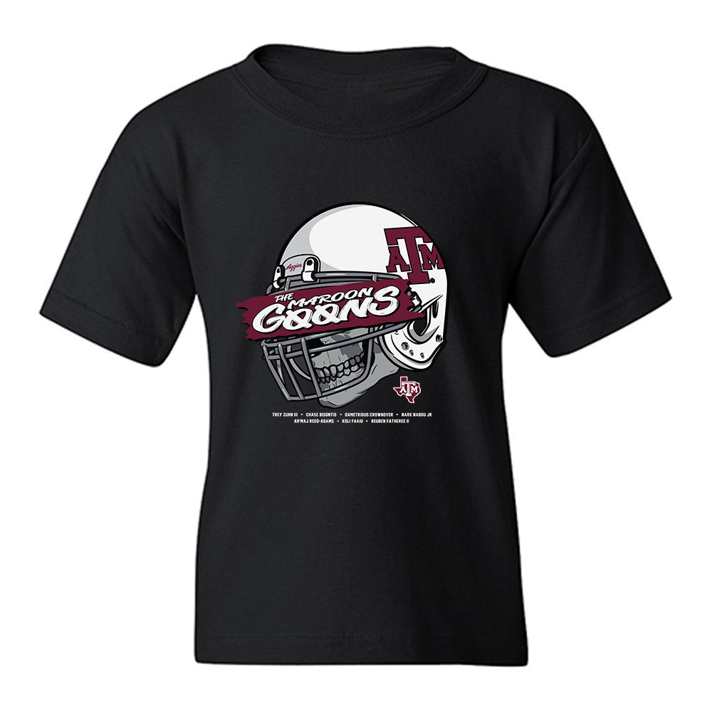 Texas A&M - NCAA Football : - The Maroon Goons Youth T-Shirt-0