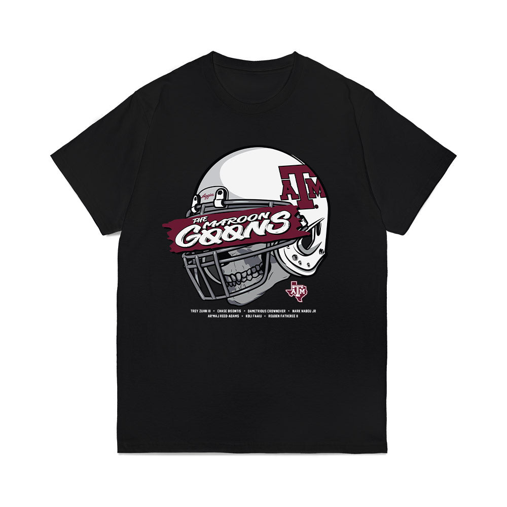 Texas A&M - NCAA Football : - The Maroon Goons Comfort Colors T-Shirt-0