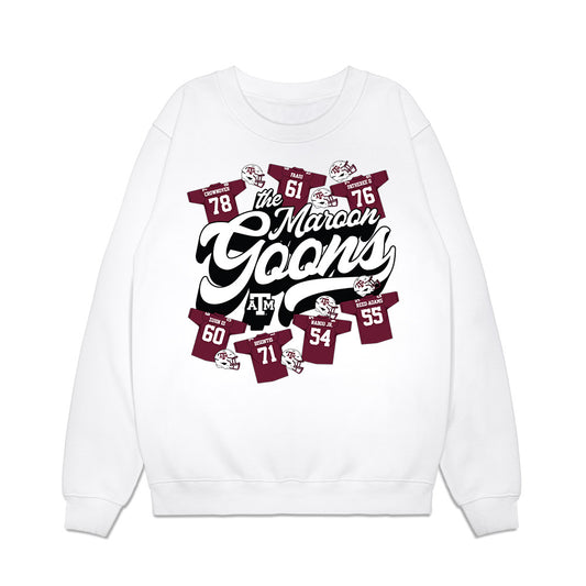 Texas A&M - NCAA Football : - The Maroon Goons Premium Crewneck Sweatshirt-0
