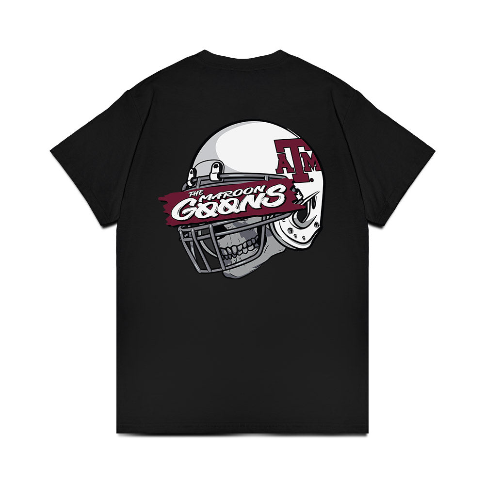 Texas A&M - NCAA Football : - Maroon Goons Comfort Colors T-Shirt-1
