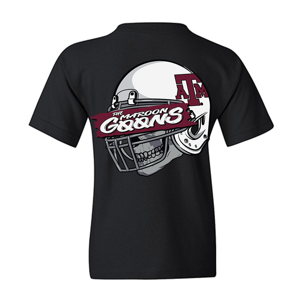 Texas A&M - NCAA Football : - Maroon Goons Youth T-Shirt-1