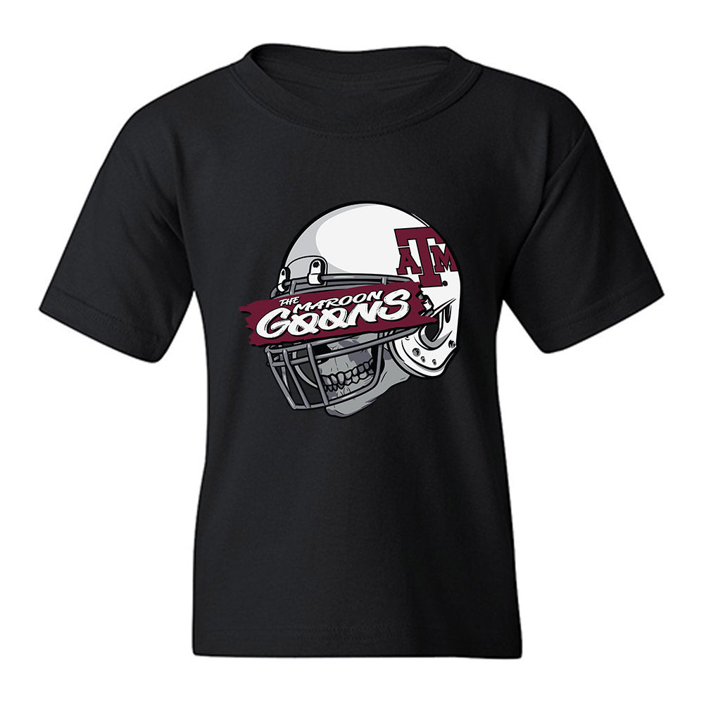 Texas A&M - NCAA Football : - Maroon Goons Youth T-Shirt-0