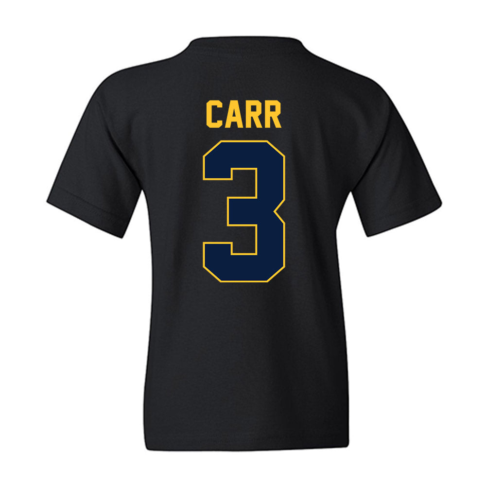 UC Berkeley - NCAA Men's Basketball : TT Carr - Vintage Shersey Youth T-Shirt-1