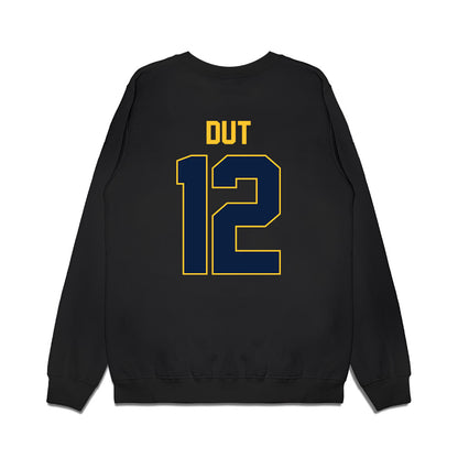 UC Berkeley - NCAA Men's Basketball : Dhiaukuei Dut - Vintage Shersey Premium Crewneck Sweatshirt-1